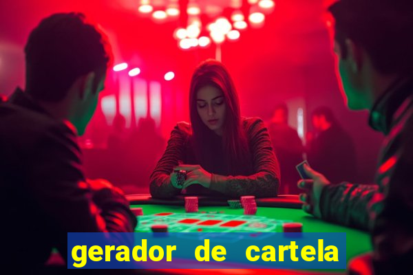 gerador de cartela de bingo